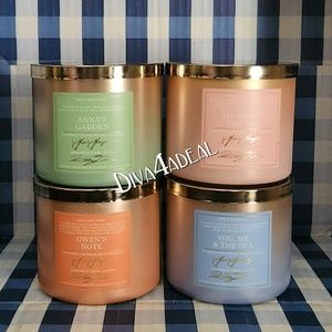 4x Bath and Body Works VARIETY Large 14.5 Oz 3-Wick Scented Candles